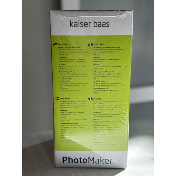 Kaiser Baas Photo Maker 35mm Slide USB Converts Slides to Digital SEALED - Picture 2 of 4